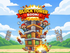 Gra Block Tower Boom