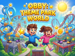 Gra Obby: Theme Park World
