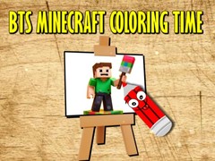 Gra BTS Minecraft Coloring Time