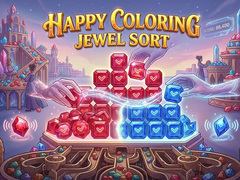 Gra Happy Coloring Jewel Sort