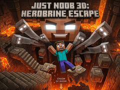 Gra Just Noob 3D: Herobrine Escape