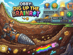 Gra Obby: Dig Up The Brainrot!