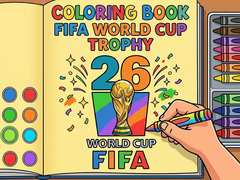 Gra Coloring Book: FIFA World Cup Trophy