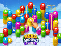 Gra Hexa Arrows Puzzle