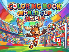 Gra Coloring Book: World Cup Maple