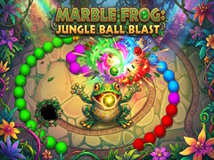 Gra Marble Frog: Jungle Ball Blast