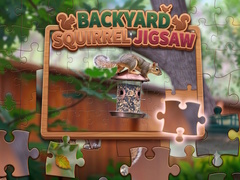 Gra Backyard Squirrel Jigsaw