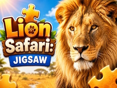 Gra Lion Safari Jigsaw 