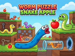 Gra Worm Puzzle: Snake Apple