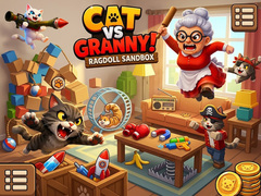 Gra Cat Vs Granny! Ragdoll Sandbox