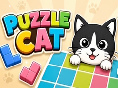 Gra Puzzle cat