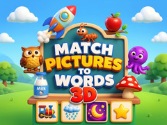 Gra Match Pictures to Words 3D