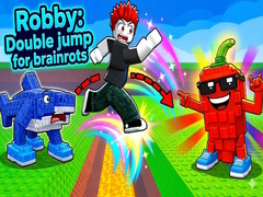 Gra Robby: Double jump for brainrots