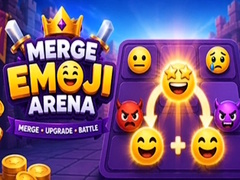 Gra Merge Emoji Arena