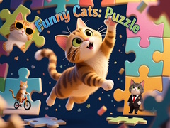 Gra Funny Cats: Puzzle