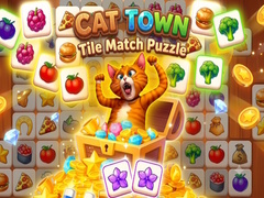 Gra Cat Town - Tile Match Puzzle