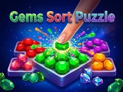 Gra Gems Sort Puzzle