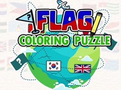 Gra Flag Coloring Puzzle