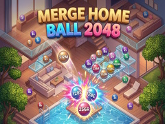 Gra Merge Home Ball 2048