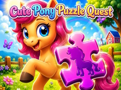 Gra Cute Pony Puzzle Quest