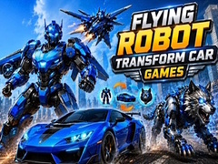 Gra Flying Robot Transform Car Games