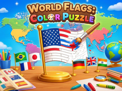 Gra World Flags: Color Puzzle