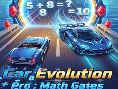 Gra Car Evolution Pro : Math Gates