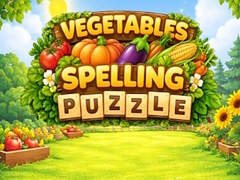 Gra Vegetable Spelling Puzzle