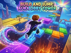 Gra Build and Jump: Aura Obby Tower