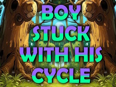 Gra Boy Stuck with His Cycle