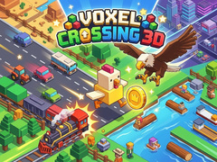 Gra Voxel Crossing 3D