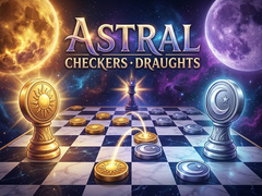 Gra Astral Checkers Draughts