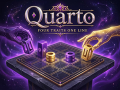 Gra Quarto Four Traits One Line