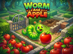 Gra Worm and Apple