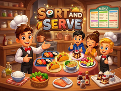 Gra Sort and Serve