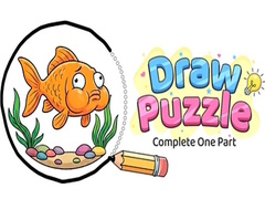 Gra Draw Puzzle Complete One Part
