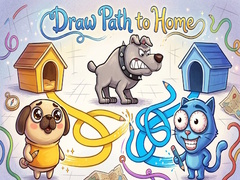Gra Draw path to home