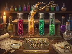 Gra Potion Sort