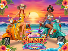 Gra Besties Sunset Scooter Rider