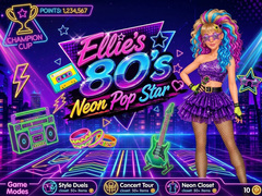 Gra Ellie’s 80’s Neon Pop Star