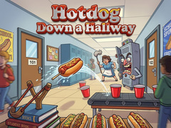 Gra Hotdog Down a Hallway