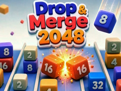Gra Drop & Merge 2048