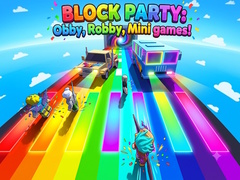 Gra Block Party: Obby, Robby, Mini games!