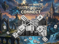 Gra Black and White Mahjong Connect