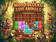 Gra Wood Blocks: Save Animals