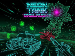 Gra Neon Tank Arena 3D