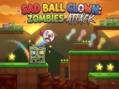 Gra Sad Ball Clown: Zombies Attack