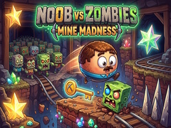 Gra Noob vs Zombies: Mine Madness