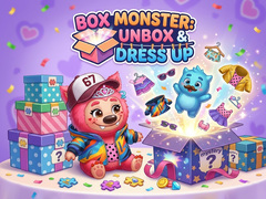 Gra Box Monster: Unbox & Dress Up