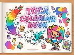 Gra Toca Coloring Book